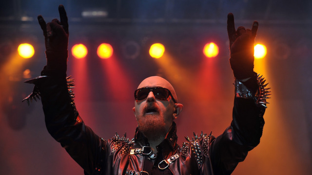 Band Metal Judas Priest (Foto: GUILLERMO LEGARIA / AFP)