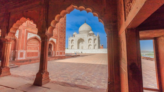 Taj Mahal didirikan sebagai simbol cinta dari Raja Shah Jahan untuk istrinya, Mumtaz Mahal yang meninggal setelah melahirkan.
 Foto: Thinkstock