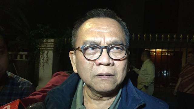 Ketua DPD Gerindra DKI Jakarta Muhammad Taufik di kediaman Prabowo Subianto (Foto: Ricad Saka/kumparan)
