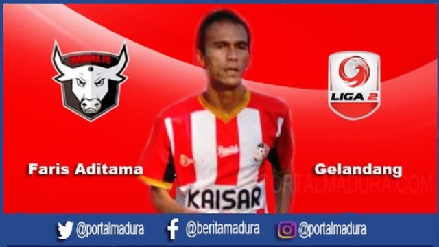 Faris Aditama Perkuat Skuad Madura FC pada Putaran Kedua Liga 2 2018