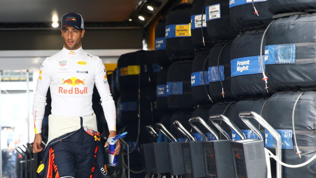 Ricciardo jelang balapan GP Jerman di Hockenheimring. (Foto: Reuters/Wolfgang Rattay)