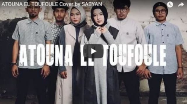 Hampir Seminggu, MV Terbaru Sabyan Jadi Trending di YouTube