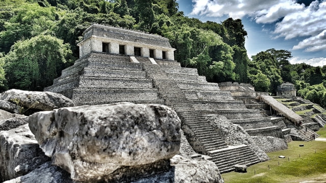 Peninggalan peradaban Maya, Palenque. (Foto: k_tzito via pixabay)