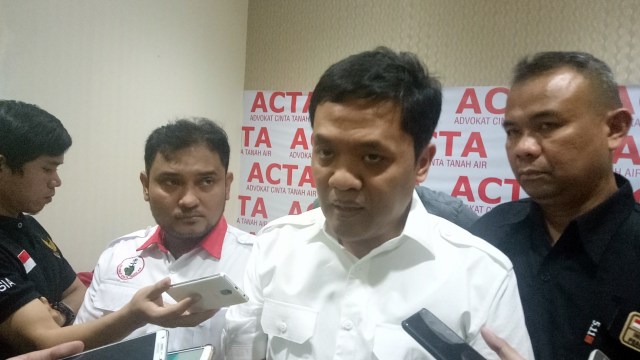 Habiburokhman ketua dewan pertimbangan ACTA Foto:  Maulana Ramadhan/kumparan