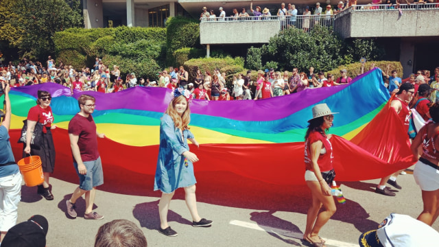 Vancouver Pride Parade 2018. (Foto: Dok. Daniel Chrisendo)