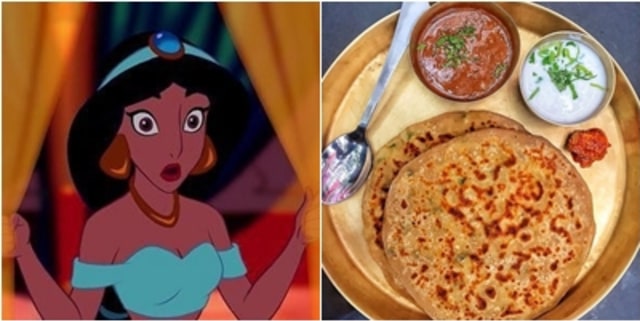 Menu sarapan Putri Disney (Foto: Instagram/ @disney.princess.world @shaveta1986)