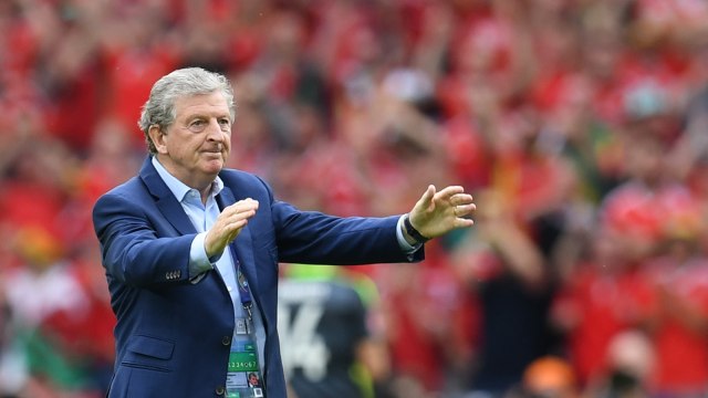 Roy Hodgson saat mendampingi Crystal Palace. (Foto: Paul Ellis/AFP)