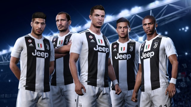 Juventus di game 'FIFA 19'. (Foto: EA Sports FIFA/Twitter)