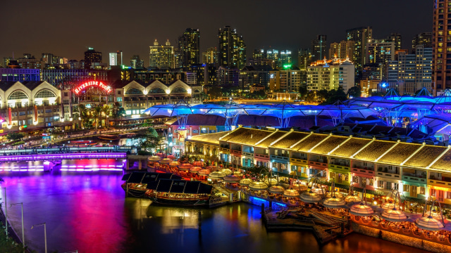 Clarke Quay (Foto: Flickr/Jie Qi Ng)