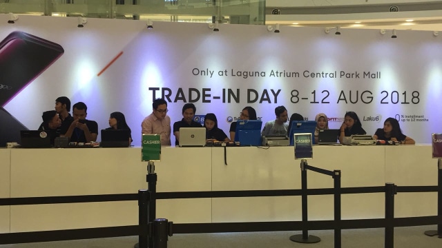 Trade-in Day Oppo Find X digelar dari 8 sampai 12 Agustus 2018. (Foto: Astrid Rahadiani/kumparan)