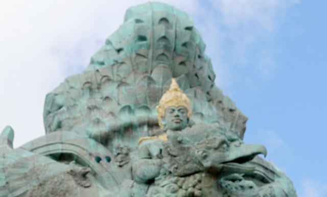 Patung Garuda Wisnu Kencana Diresmikan Secara Adat Bali (1)