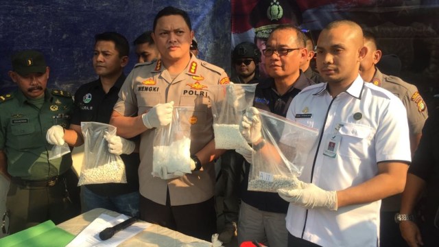 Polres Jakbar gerebek pabrik pembuat sabu di Cipondoh, Tangerang (Foto: dok. Polres JakBar)