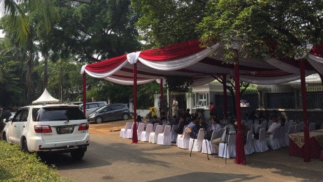 Suasana Rumah Prabowo di Kertanegara (Foto: Ricky/kumparan)