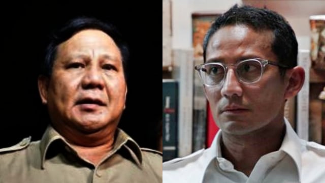Prabowo Subianto dan Sandiaga Uno (Foto: kumparan)