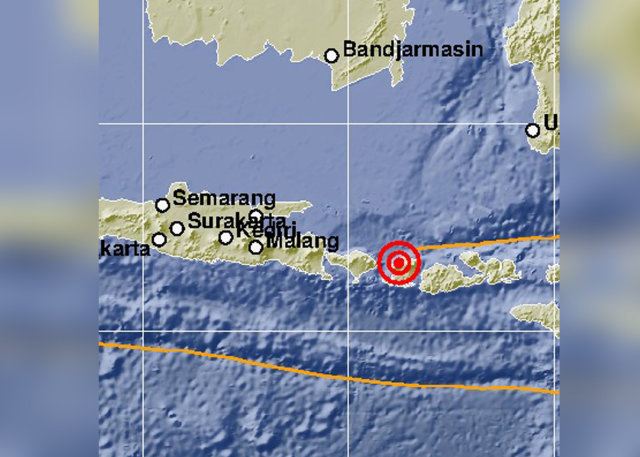 Gempa Lombok Utara (Foto: dok. BMKG)
