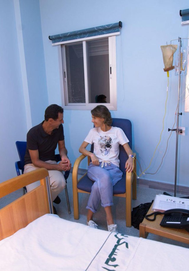 Istri Presiden Suriah Terkena Kanker Payudara (Foto: SANA/Handout via REUTERS)