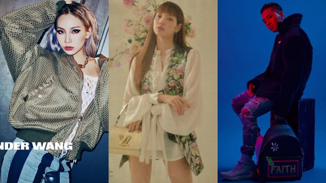 Idol K-Pop yang berkolaborasi dengan brand fashion dunia (Foto: dok.Instagram & Twitter)