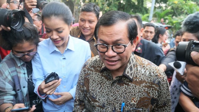 Sekretaris Kabinet RI, Pramono Anung di Menteng, Jakarta (9/8). (Foto: Nugroho Sejati/kumparan)