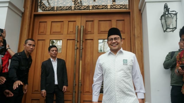 Ketua Umum PKB Muhaimin Iskandar di Kafe Plataran Menteng, Jakarta, Kamis (9/8/2018). (Foto: Nugroho Sejati/kumparan)