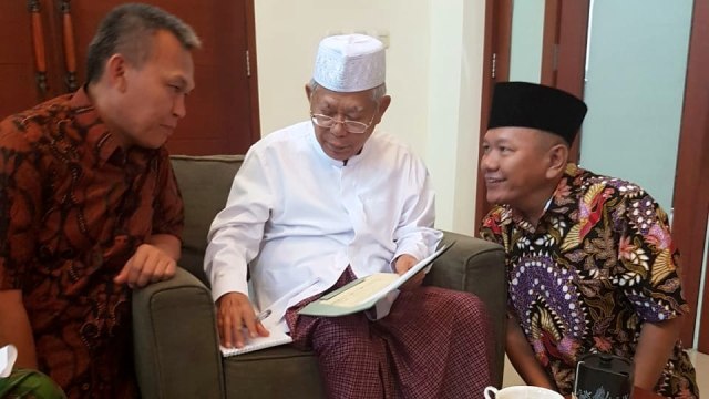 Kiai Ma'ruf Amin (Foto: Ferio Pristiawan/kumparan)