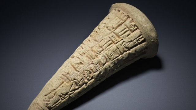 Artefak di Museum Inggris yang akan dikembalikan ke Irak. (Foto: AFP/British Museum)