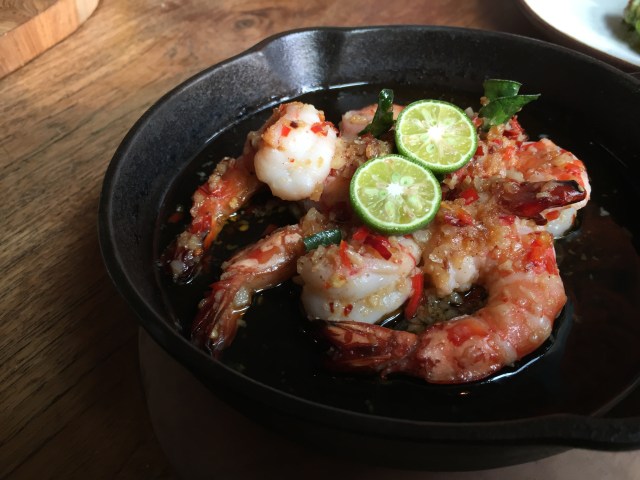 chili garlic prawns (Foto: dok.azalia amadea/kumparan)