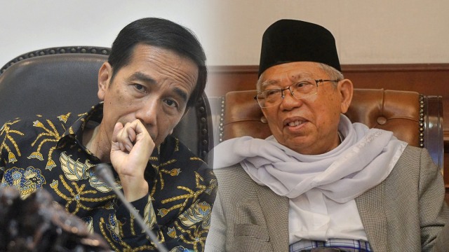 Jokowi dan Ma'ruf Amin (Foto: Yudhi Mahatma/antara, Nugroho Sejati/kumparan)