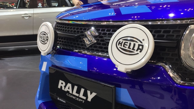Grille Suzuki Ignis Rally Concept (Foto: Aditya Pratama Niagara/kumparanOTO)