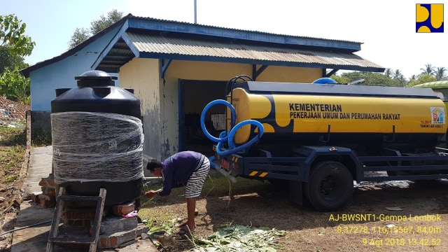 Kemen PUPR Pastikan Pasokan Air Bersih (Foto: Kemen PUPR)