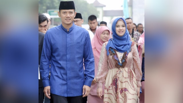 AHY (kiri) dan istrinya Annisa Pohan (kanan). (Foto: Instagram/@agusyudhoyono)