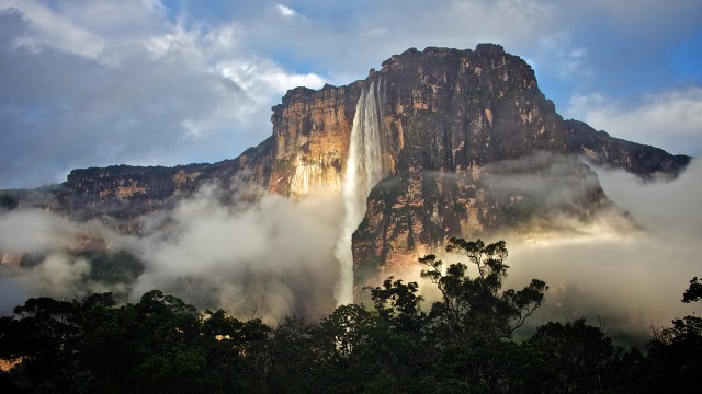 Angel Falls di Venezuela (Foto: Ron Brinkmann/flickr)