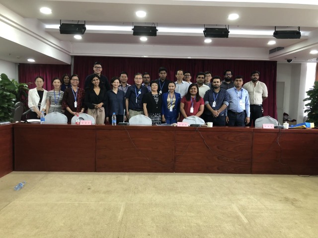 Delegasi jurnalis di kantor CPAD (Foto: Li Rui)