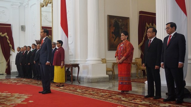 Jokowi Terima Surat Kepercayaan dari 8 Dubes Negara Sahabat (Foto: Yudhistira Amran Saleh/kumparan)