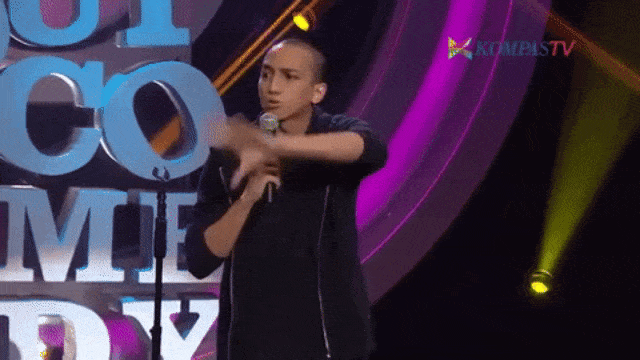 Ge Pamungkas di Stand Up Comedy (Foto: YouTube Stand Up Kompas TV)
