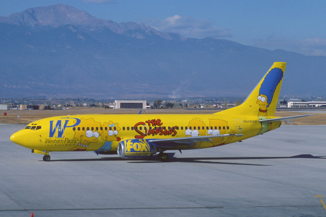 Maskapai Western Pacific Airlines Bergambar The Simpsons (Foto: Flickr / Aero Icarus)