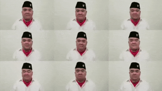 Indra Aziz menyanyi Hari Merdeka (Foto: Instagram @indraaziz)