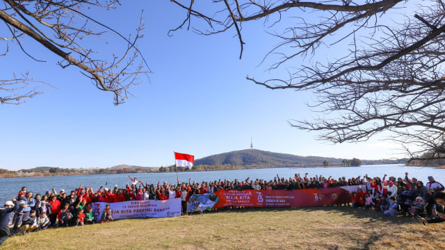 Perayaan HUT Kemerdekaan RI di Australia (Foto: Dok. KBRI Canberra)