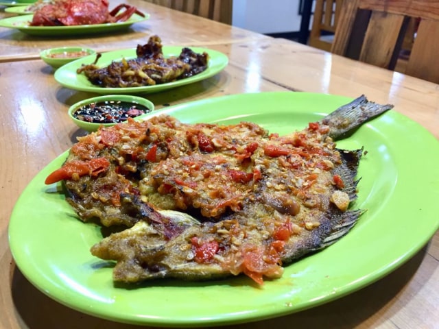 Ikan kaci-kaci bakar (Foto: Safira Maharani/ kumparan)