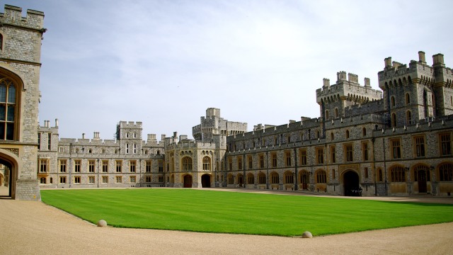 Kastil Windsor di UK. (Foto: Flickr / Adam Dimmick)