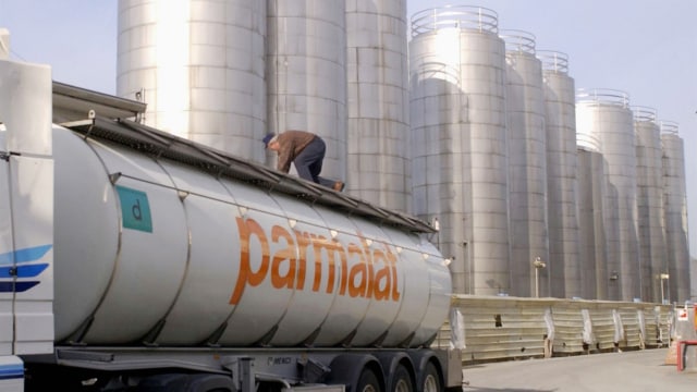 Suasana pabrik Parmalat pasca-kebangkrutan. (Foto: AFP/Stringer)