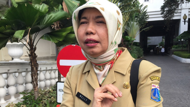 Pelaksana Tugas (Plt) Kepala Dinas Perumahan Rakyat dan Kawasan Permukiman DKI Jakarta, Meli Budiastuti ketika ditemui awak media di Jakarta, Selasa (14/8). (Foto: Moh Fajri/kumparan)