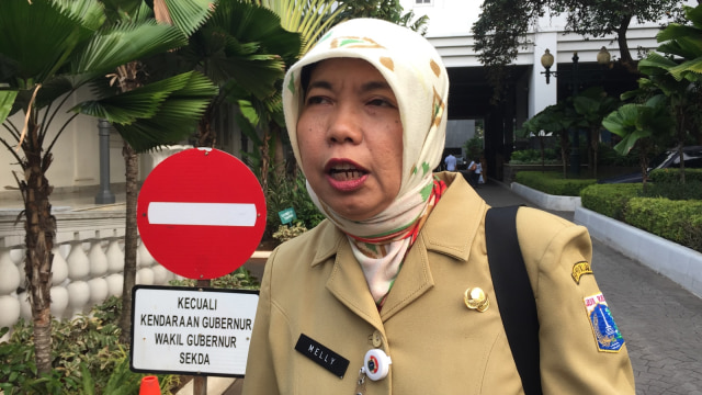 Pelaksana Tugas (Plt) Kepala Dinas Perumahan Rakyat dan Kawasan Permukiman DKI Jakarta, Meli Budiastuti ketika ditemui awak media di Jakarta, Selasa (14/8). (Foto: Moh Fajri/kumparan)