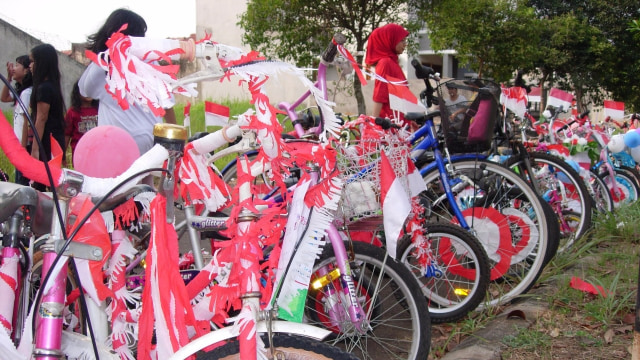 Sepeda hias anak untuk perayaan 17 Agustus. (Foto: Flickr/johnherf )