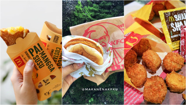 Ilustrasi makanan cepat saji murah meriah. (Foto: Instagram/@bawahgoban.id/@makanenakpku/@jogjafood)