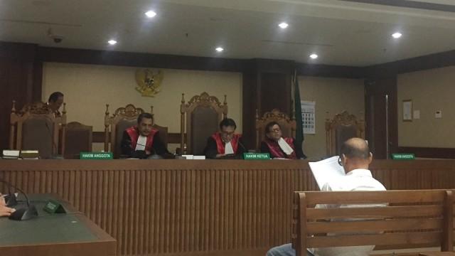 Made Maregawa di Pengadilan Tipikor, Rabu (15/8/2018). (Foto: Raga Imam/kumparan)