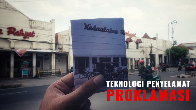 Pengambilan foto reka kejadian dilokasi Kedaulatan Rakyat Yogyakarta. (Foto: Iqbal Firdaus/kumparan)