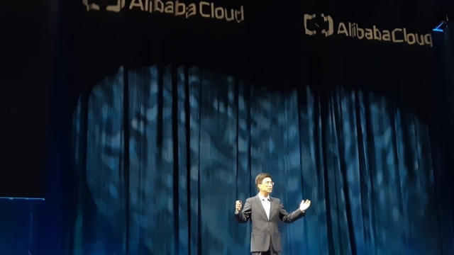 Chief Architect Alibaba Cloud, Derek Wang. (Foto: Astrid Rahadiani/kumparan)