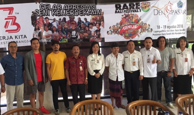 Rare Bali Festival Ramaikan Perayaan HUT RI di Denpasar
