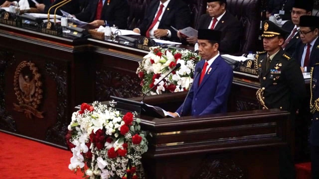 Joko Widodo, piato kenegaraan