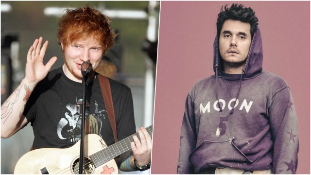 Ed Sheeran dan John Mayer (Foto: Twitter/John Mayer, Wikimedia)